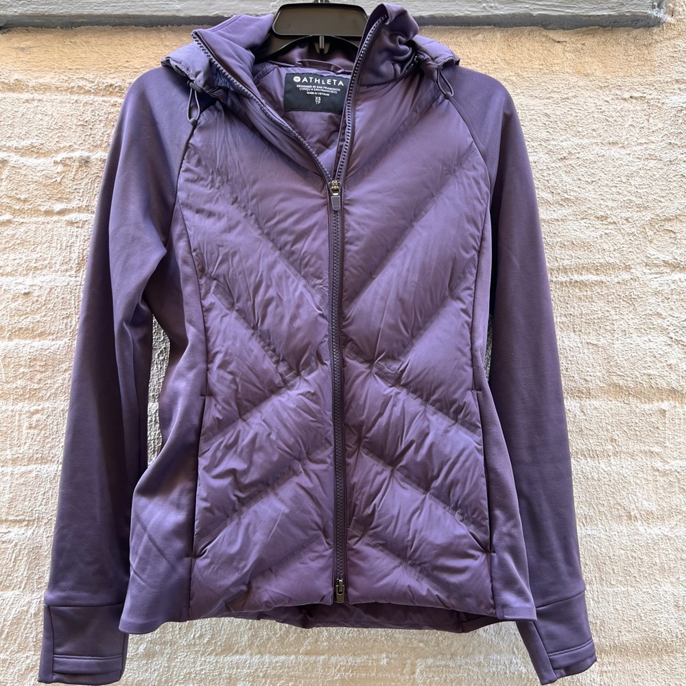 Athleta Inlet Jacket / Nightfall Purple (XS)
